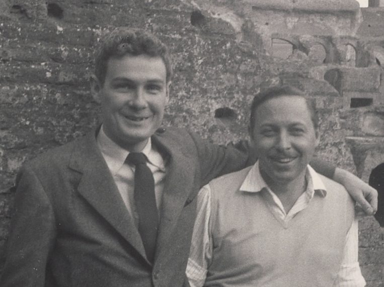 Donald Windham and Tennessee Williams met in 1939. Their correspondence lasted until a few years before the latter’s death. Credit: Sandy Campbell.